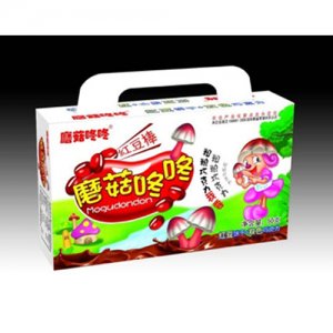 迪亿佳蘑菇咚咚50g红豆饼干双色巧克力