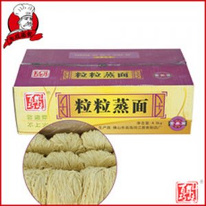 百年巧味 非膨化爽滑健康面条粒粒蒸面面条