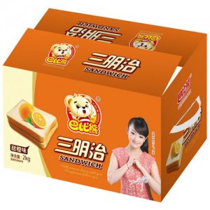巴比熊三明治甜橙味-2kg礼盒