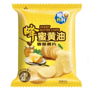 脆升升薯片蜂蜜黄油味55g
