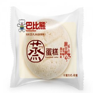 巴比熊蒸蛋糕