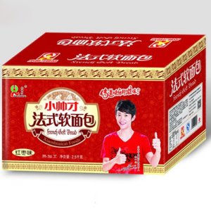 小帅才软面包红枣味2500克