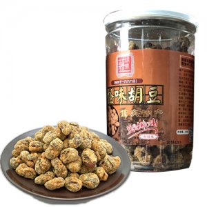 蒋胡豆怪味胡豆瓶装香辣味300g