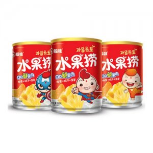 福娃水果捞果肉罐头