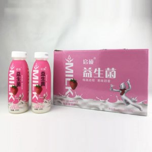 启硕乳酸菌饮品草莓味310mlX15
