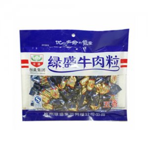 绿盛牛肉丁牛肉粒五香75g