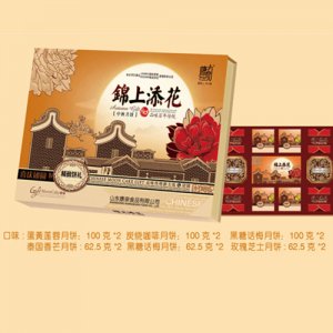 康泉锦上添花月饼礼盒