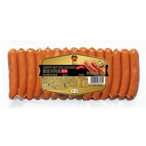 万威客脆皮热狗肠原味1kg