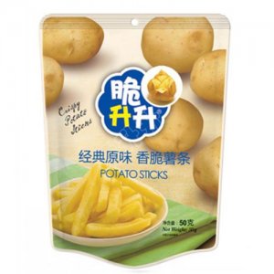脆升升薯条经典原味50g