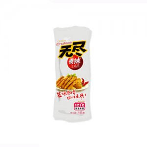 无尽奇辣土鸡爪16克单层铝膜包装辣味