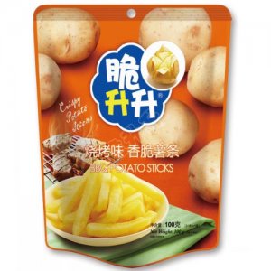 脆升升薯条烧烤味100g