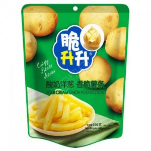 脆升升薯条酸奶洋葱味100g