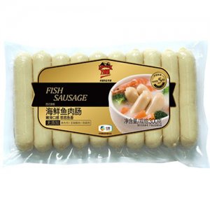 万威客海鲜鱼肉肠300g