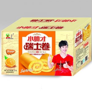 小帅才瑞士卷1500克香橙味