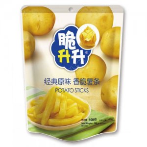 脆升升薯条原味100g