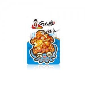 巧大娘休闲巧乐鱿鱼泡椒味60克