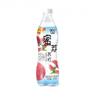 V田蜜荔苏打气泡饮料550ml