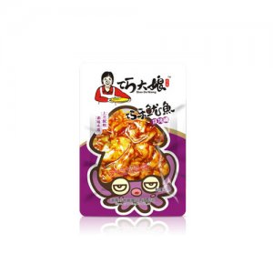 巧大娘休闲巧乐鱿鱼烧烤味42克