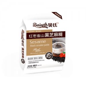 贝氏红枣淮山黑芝麻糊