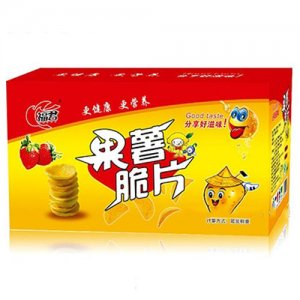 福君果薯脆片箱装