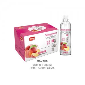 领舞桃人欢喜蜜桃味饮料
