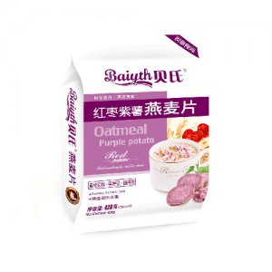 贝氏红枣紫薯燕麦片