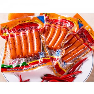 嘉益食品麻辣早餐肠包装