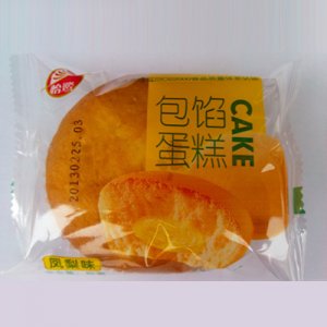 恰鹭包馅蛋糕凤梨味