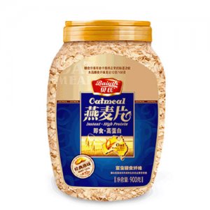 贝氏即食高蛋白燕麦片罐装