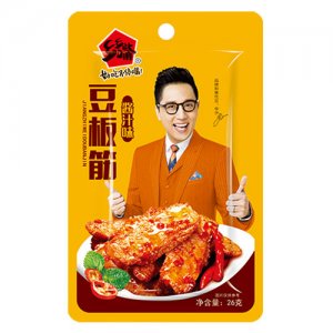 乡乡嘴豆板筋酱汁味26g