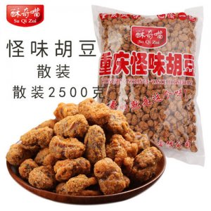 酥奇嘴大袋散装怪味胡豆2.5kg