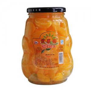 笑果园桔子罐头870g
