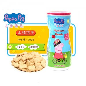 亿智瓶装饼干山楂味100克