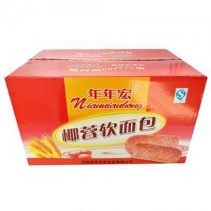 年年宏椰蓉软面包包装