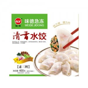 味德清香水饺素三鲜400g