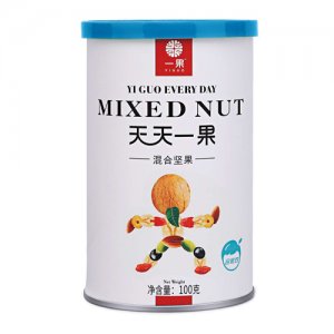 一果合家欢混合坚果100g每罐