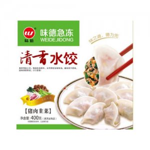 味德清香水饺猪肉韭菜400g