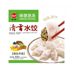 味德清香水饺猪肉香菇400g