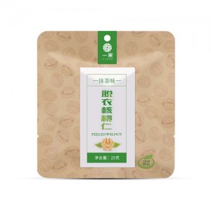一果脱衣核桃仁抹茶味25g每袋