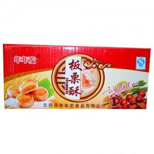 年年宏板栗酥箱装