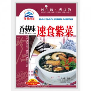 海天纯生香菇紫菜汤72G