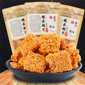 襄梦糯米锅巴300g