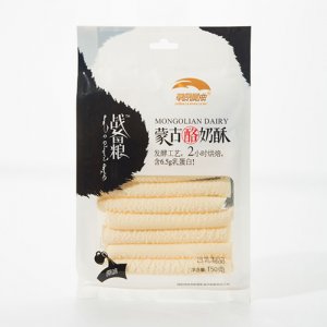 草原晨曲蒙古酪奶酥袋装150克