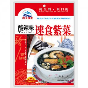 海天纯生酸辣紫菜汤72G