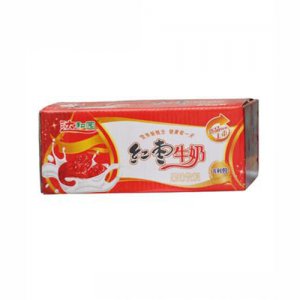 达和园红枣牛奶果味饮料箱装
