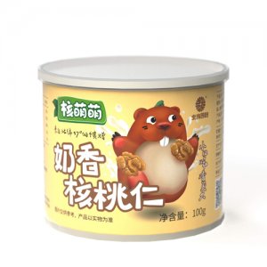 北纬四时奶香味核桃仁100g