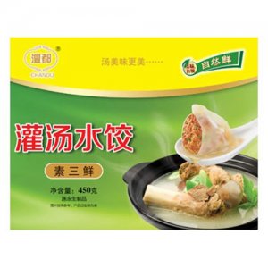 味德灌汤水饺素三鲜450g