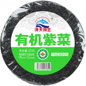 海天纯生有机紫菜20G