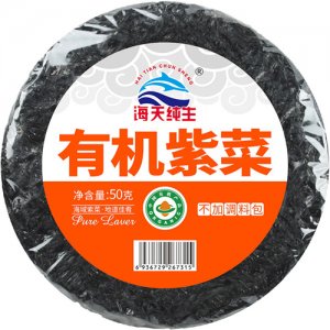 海天纯生有机紫菜50G