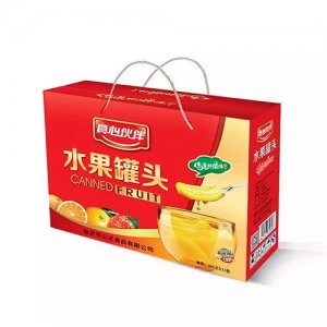 真心伙伴水果罐头礼品系列260g×12瓶